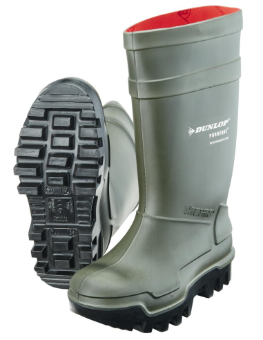 Buty Dunlop Thermo+ S5 CI SRC, rozmiar 44/45, zielone