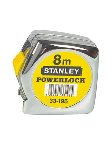 Tasma miernicza kieszonkowa Powerlock, metalowa 10mx25mm STANLEY