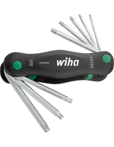 Zestaw wkrętaków TORX® PocketStar T9-T40mm Wiha